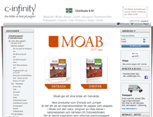 Tablet Screenshot of c-infinity.se